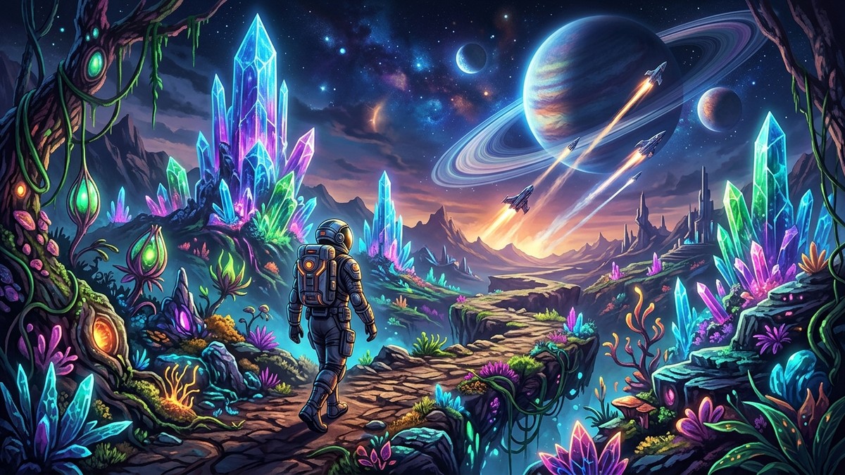 No Man's Sky Heads to iPhone and iPad on October 28 With Ten Years of Updates Included — original editorial gaming news illustration