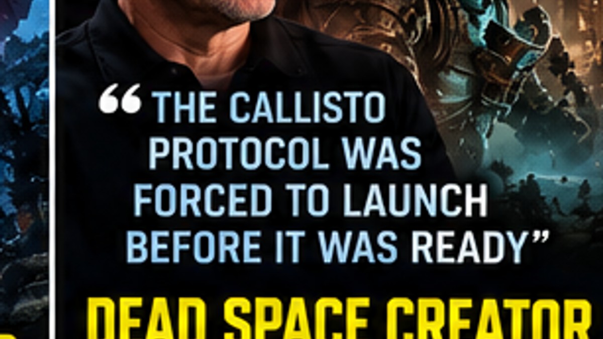 Dead Space Creator Says The Callisto Protocol Was Forced to Launch Before It Was Ready — original editorial gaming news illustration