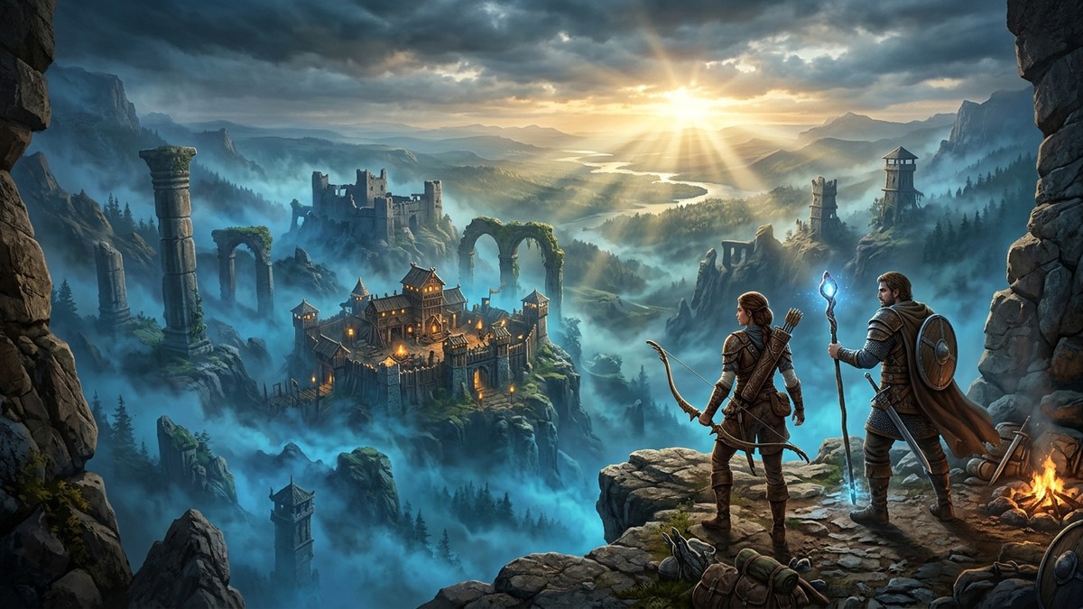Enshrouded Leaves Early Access Today and Arrives on PlayStation 5 After Attracting Millions of Players — original editorial gaming news illustration