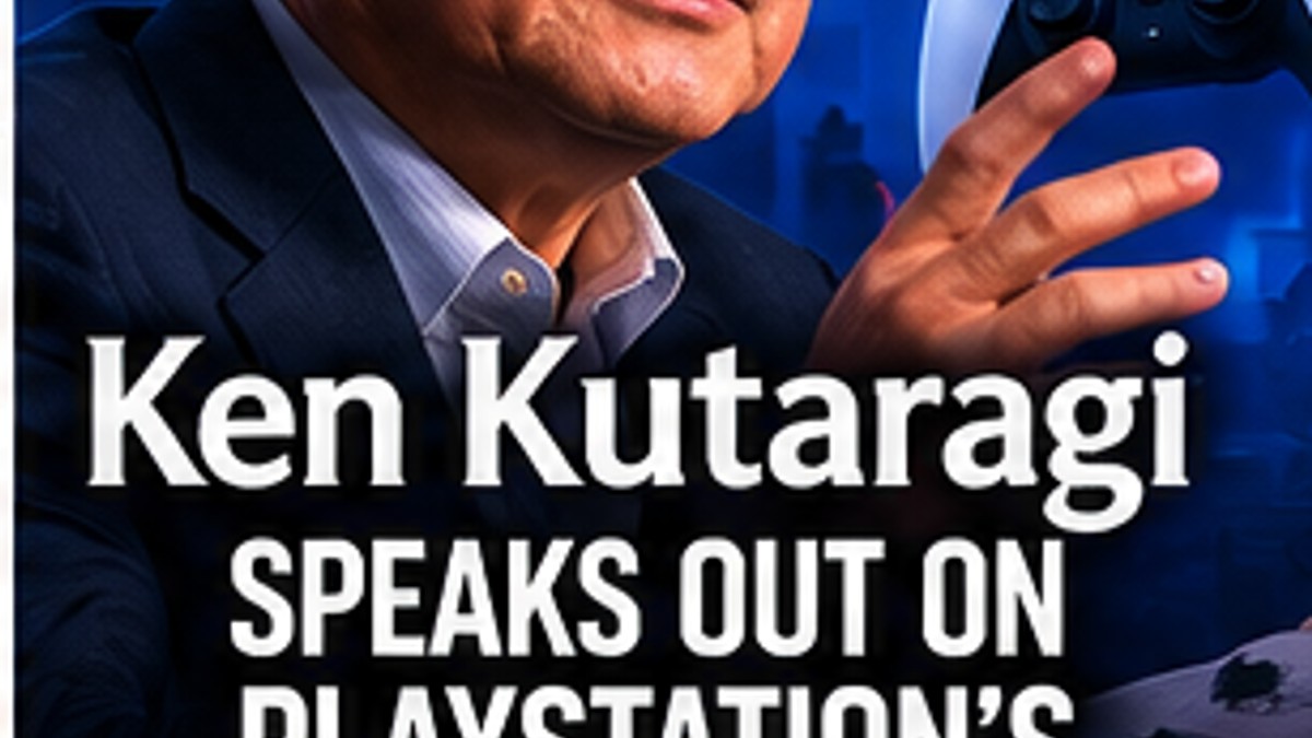 PlayStation Creator Ken Kutaragi Says Sony's Disc Decision Has Created Friction With Fans — original editorial gaming news illustration