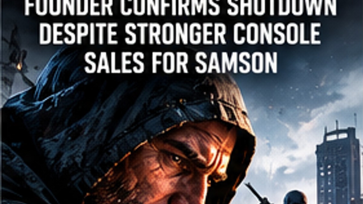Liquid Swords Founder Confirms Studio Closure Despite Stronger Console Sales for Samson — original editorial gaming news illustration