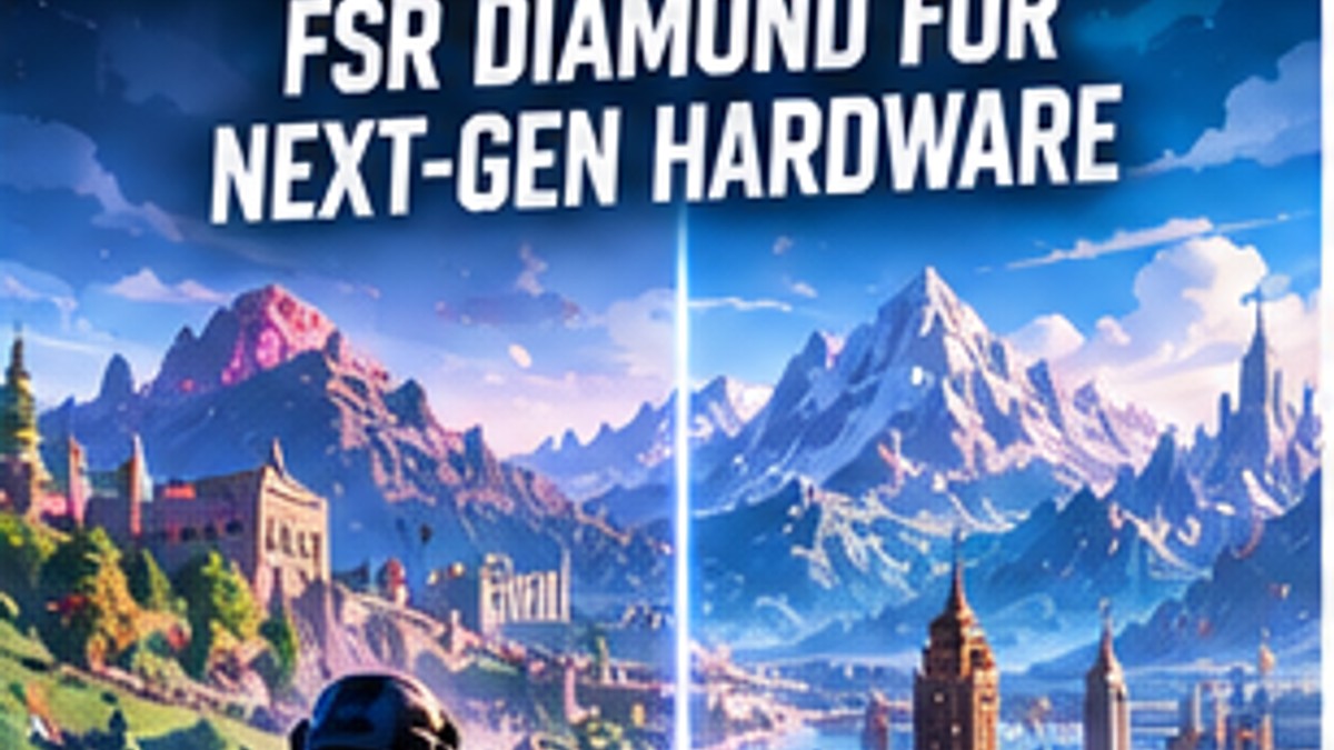 AMD Confirms FSR 4.1 for Xbox Consoles as Project Helix Prepares Next-Generation FSR Diamond Technology — original editorial gaming news illustration