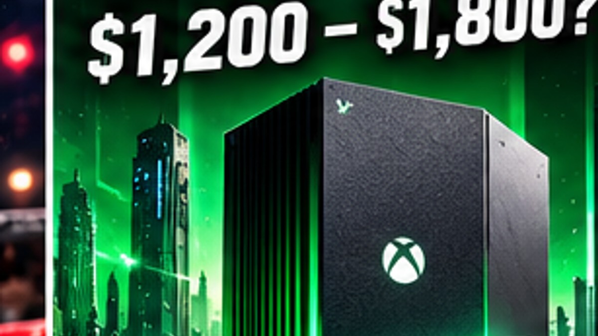 Next Xbox Could Arrive in 2028 at $1,200 to $1,800 as Microsoft Reportedly Plans New Handheld for 2027 — original editorial gaming news illustration
