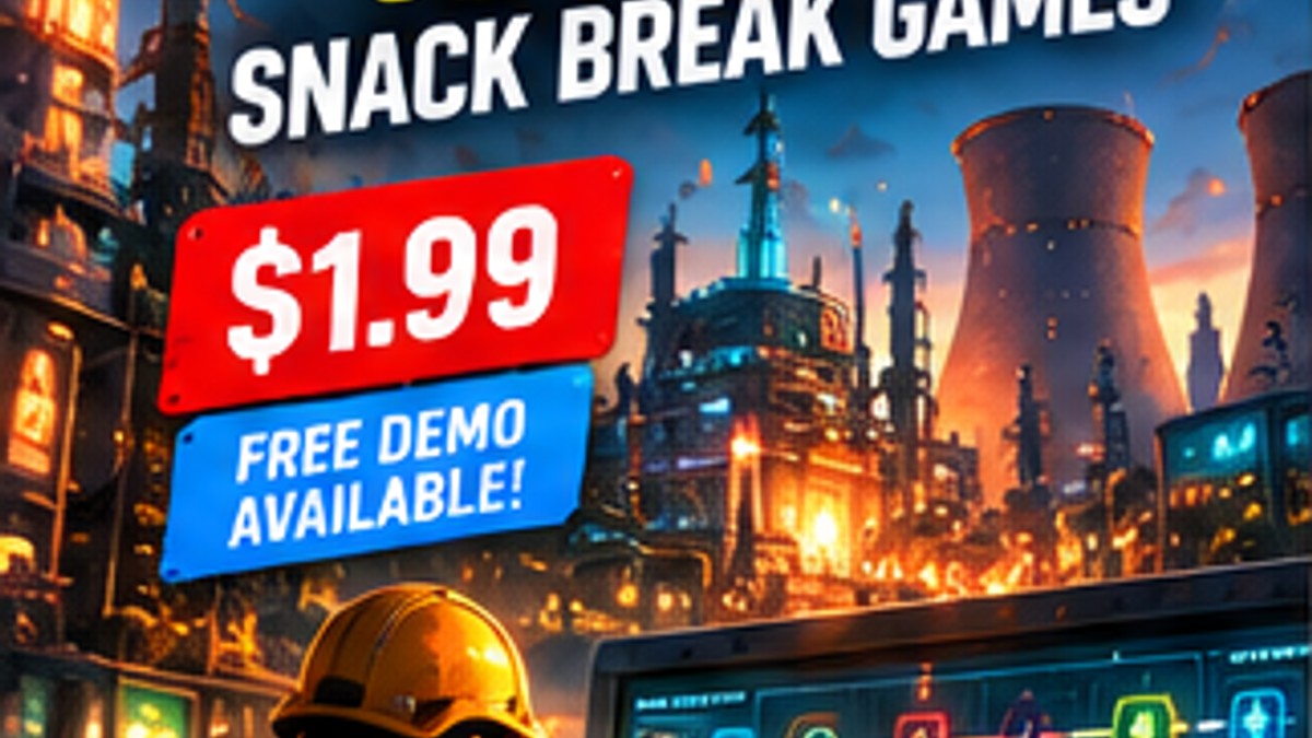 Critical Grid Launches on Snack Break Games for $1.99 With Free Browser Demo — original editorial gaming news illustration