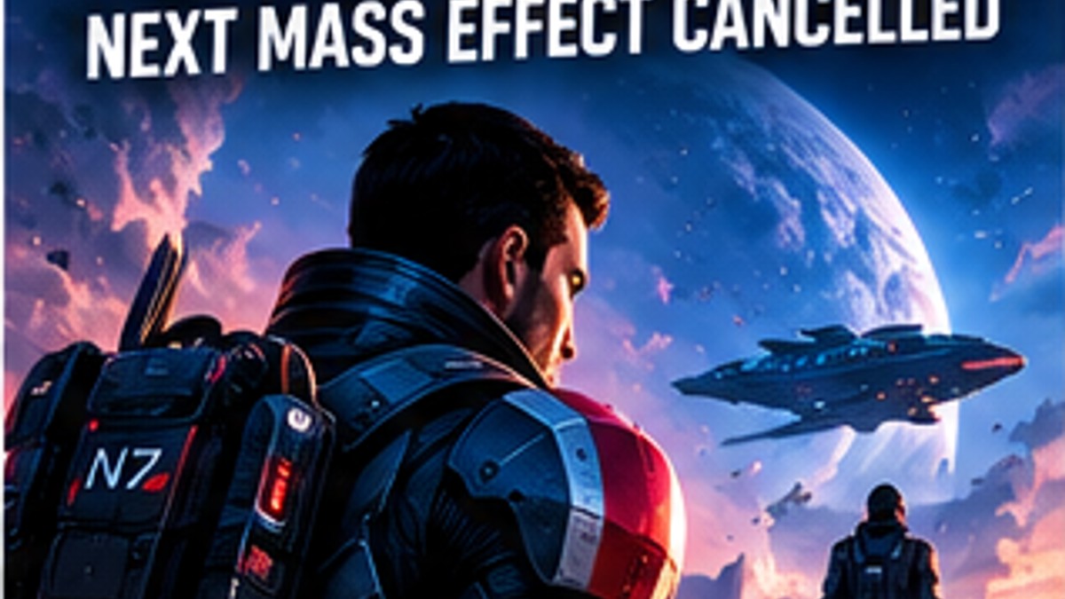 EA Closes BioWare and Cancels Next Mass Effect in Major Restructuring — original editorial gaming news illustration