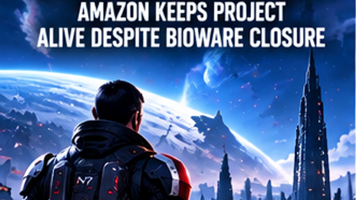 Mass Effect Television Adaptation Reportedly Continues Despite BioWare Closure — original editorial gaming news illustration