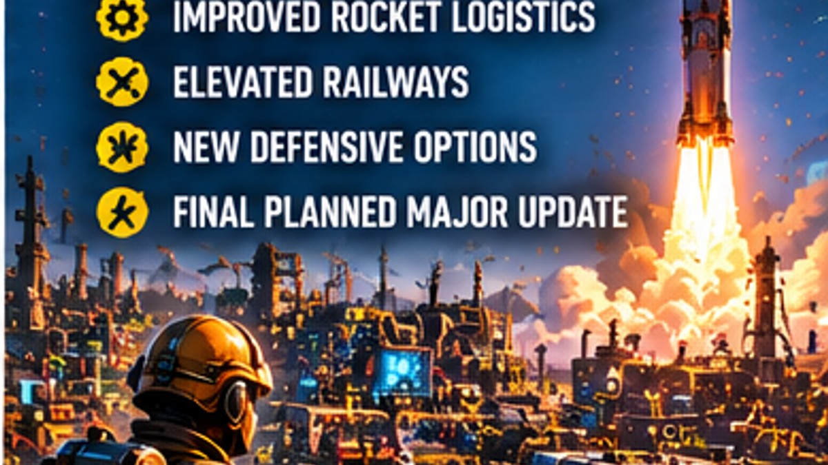 Factorio 2.1 Officially Launches as Wube Software Approaches the End of Major Updates — original editorial gaming news illustration