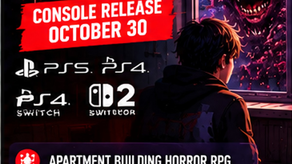 Look Outside Brings Its Apartment-Building Horror to PlayStation and Nintendo Consoles on October 30 — original editorial gaming news illustration