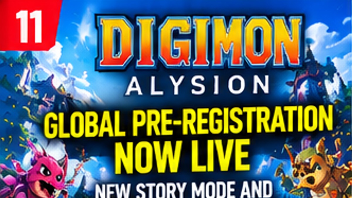 Digimon Alysion Opens Global Pre-Registration With New Story Mode and Competitive Card Battles — original editorial gaming news illustration