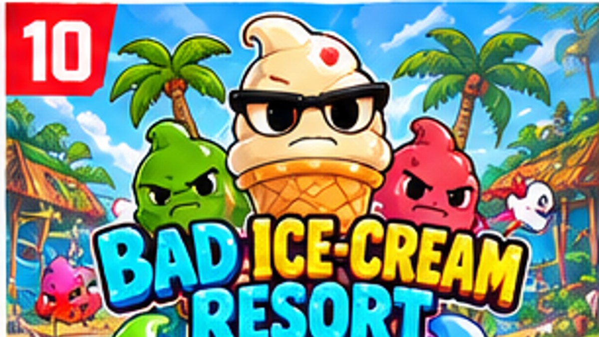 Nitrome Announces Bad Ice-Cream Resort as Classic Browser Game Series Returns — original editorial gaming news illustration