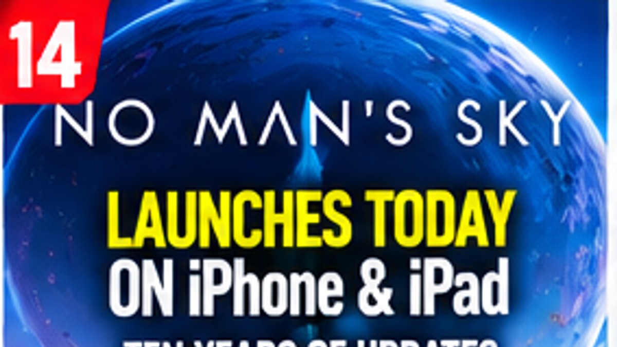 No Man's Sky Prepares iPhone and iPad Launch With Ten Years of Updates Included — original editorial gaming news illustration