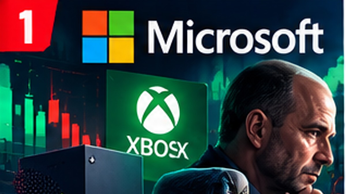 Microsoft Reports Xbox Revenue Decline Despite Record $92.3 Billion Quarterly Sales — original editorial gaming news illustration