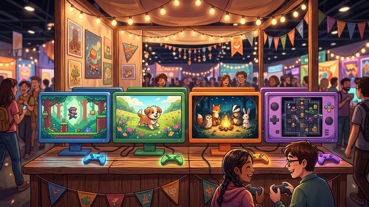 Nintendo Indie World Highlights Four Playable Demos and New Opportunities for Independent Developers — original editorial gaming news illustration