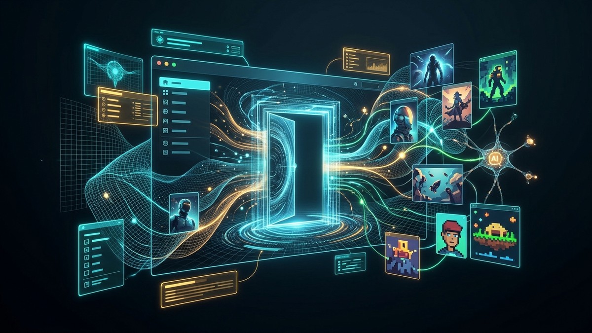 Valve Addresses Steam's AI Game Problem but Refuses to Become the Industry's Creative Gatekeeper — original editorial gaming news illustration