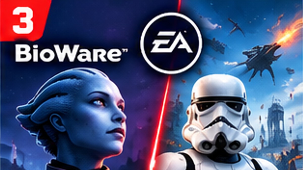 EA Reportedly Sacrificed BioWare and Mass Effect to Prioritise Star Wars Battlefront 3 — original editorial gaming news illustration