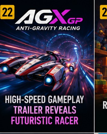 AGX GP shows high-speed anti-gravity racing trailer