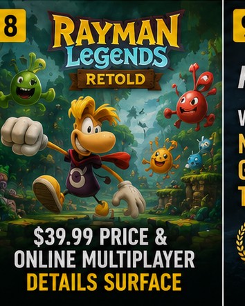 Rayman Legends Retold price and multiplayer details surface