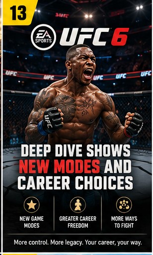 UFC 6 deep dive shows new modes and career choices
