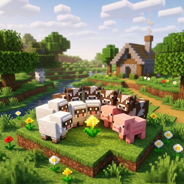 Minecraft’s Tiny Takeover drop goes live (baby mobs now weaponized with cuteness)