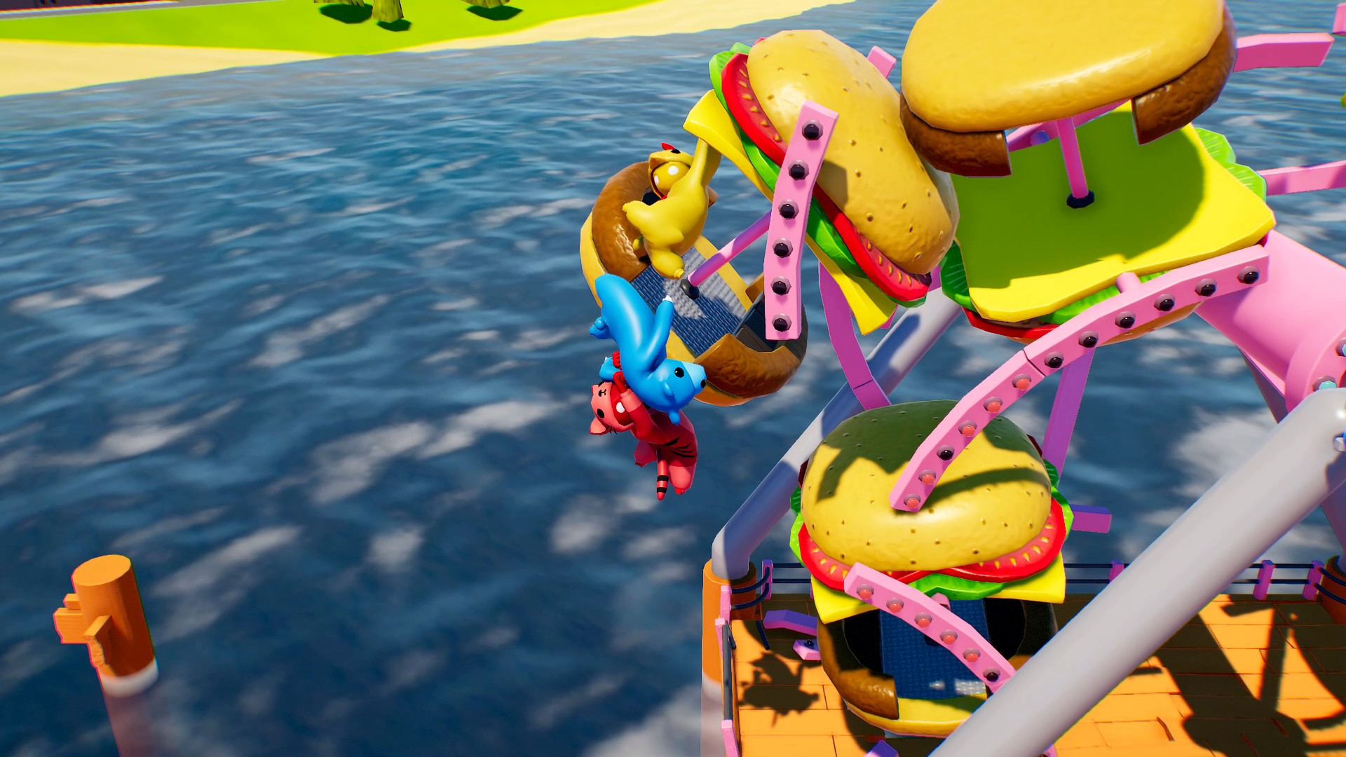 Hilarious physics-driven brawling and unpredictable character movement