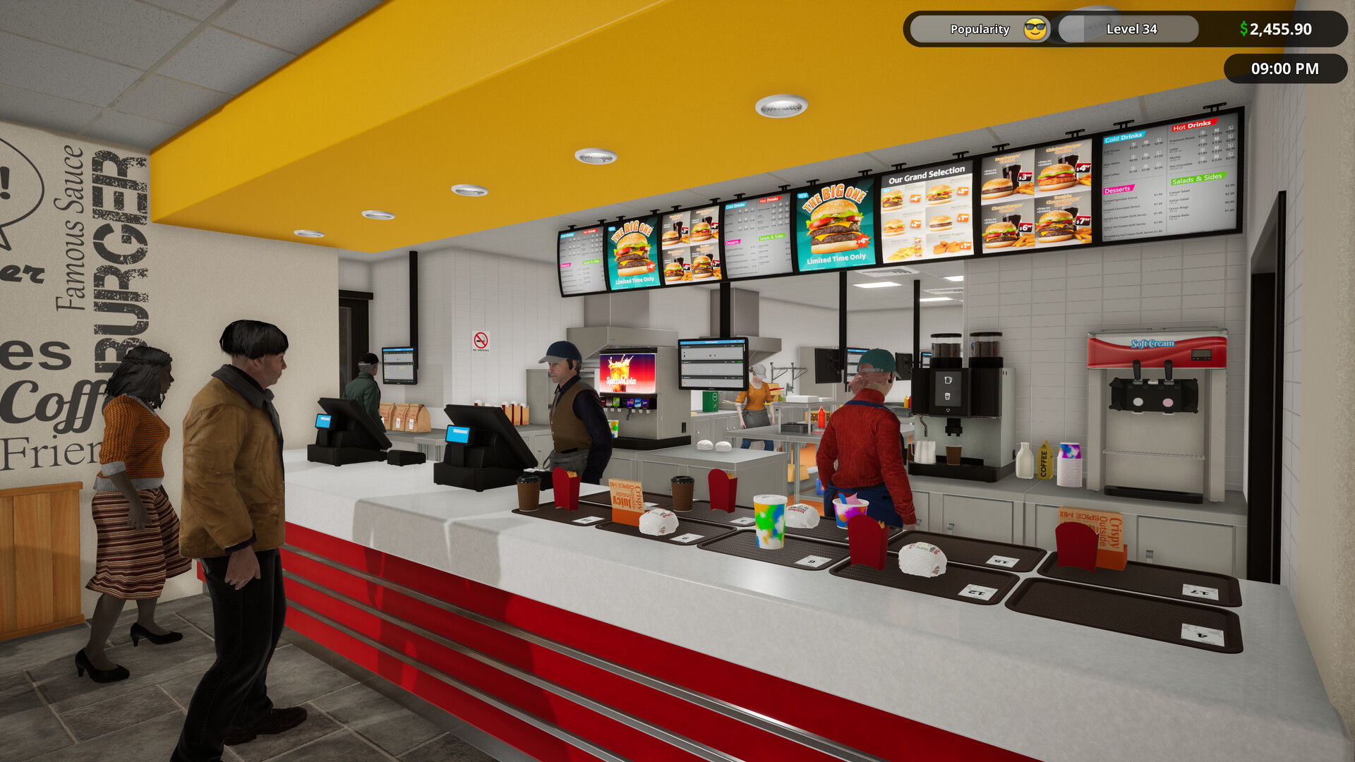 Managing the customer serving area before it becomes a ketchup-scented disaster