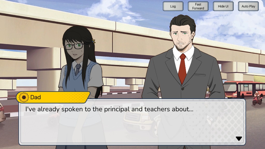 Beautiful environmental art showing changing seasons and emotional metaphors